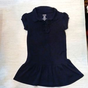 CHAPS, SIZE 4, GIRLS Navy Blue dress